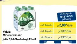 METRO Volvic mineralwasser Angebot