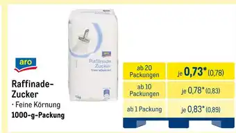 METRO Aro raffinade-zucker Angebot