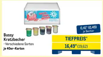 METRO Bussy kratzbecher Angebot
