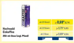 METRO Hochwald eiskaffee Angebot