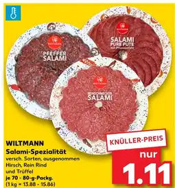 Kaufland Wiltmann salami-spezialität Angebot