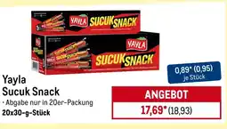 METRO Yayla sucuk snack Angebot