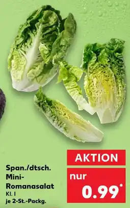 Kaufland Span./dtsch. mini-romanasalat Angebot