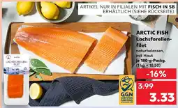 Kaufland Arctic fish lachsforellenfilet Angebot