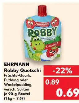 Kaufland Ehrmann robby quetschi Angebot
