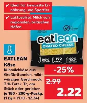 Kaufland Eatlean käse Angebot
