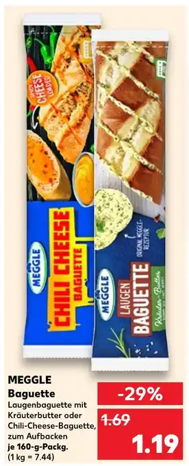 Kaufland Meggle baguette Angebot