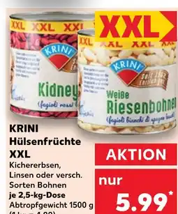 Kaufland Krini hülsenfrüchte xxl Angebot