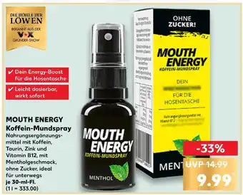 Kaufland Mouth energy koffein-mundspray Angebot