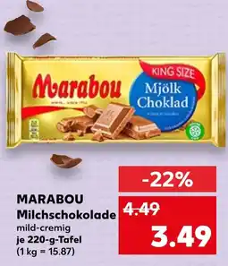 Kaufland Marabou milchschokolade Angebot