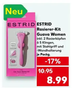 Kaufland Estrid rasierer-kit guava women Angebot