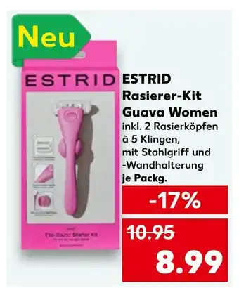 Kaufland Estrid rasierer-kit guava women Angebot
