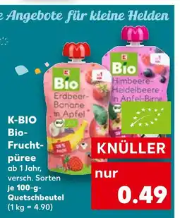 Kaufland K-bio bio-fruchtpüree Angebot
