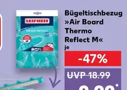 Kaufland Leifheit bügeltischbezug air board thermo reflect m Angebot