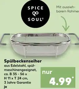 Kaufland Spice soul spülbeckenseiher Angebot