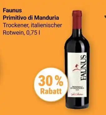 Globus Faunus primitivo di manduria Angebot