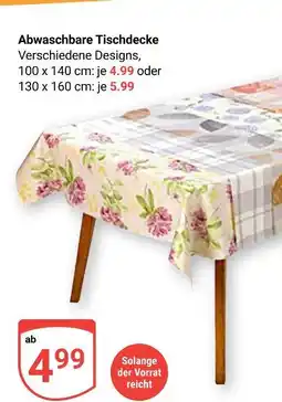 Globus Abwaschbare tischdecke Angebot