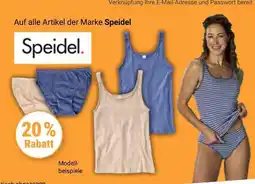 Globus Speidel 20 % rabatt Angebot