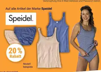 Globus Speidel 20 % rabatt Angebot