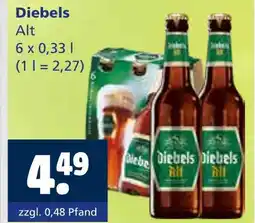 Getränkewelt Diebels alt Angebot