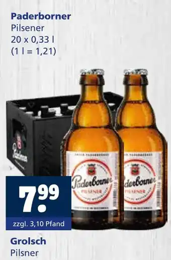 Getränkewelt Paderborner pilsener Angebot