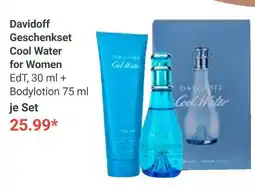 Globus Davidoff geschenkset cool water for women Angebot