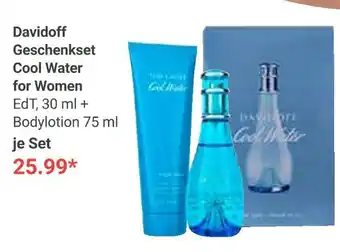 Globus Davidoff geschenkset cool water for women Angebot