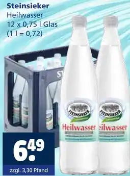 Getränkewelt Steinsieker heilwasser Angebot