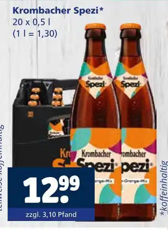Getränkewelt Krombacher spezi Angebot