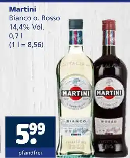 Getränkewelt Martini bianco o. rosso Angebot
