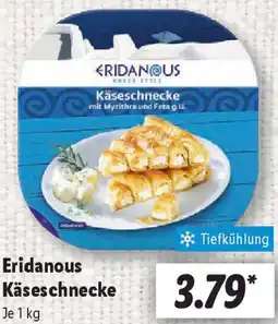 Lidl Eridanous Käseschnecke Angebot