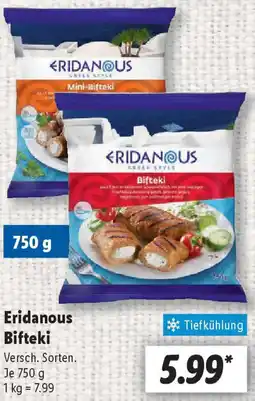 Lidl Eridanous Bifteki Angebot
