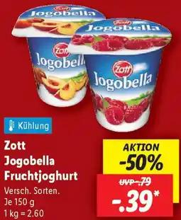 Lidl Zott Jogobella Fruchtjoghurt Angebot