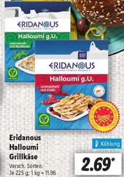 Lidl Eridanous Halloumi Grillkäse Angebot