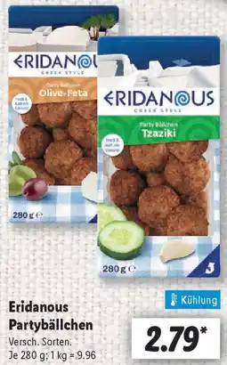 Lidl Eridanous Partybällchen Angebot