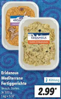 Lidl Eridanous Mediterrane Fertiggerichte Angebot