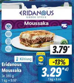 Lidl Eridanous Moussaka Angebot