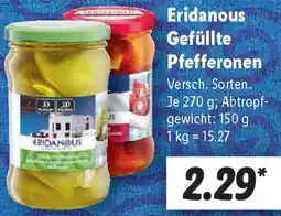 Lidl Eridanous Gefüllte Pfefferonen Angebot