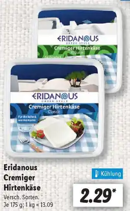 Lidl Eridanous Cremiger Hirtenkäse Angebot