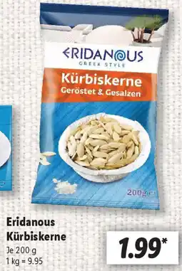 Lidl Eridanous Kürbiskerne Angebot