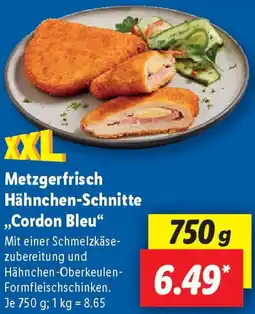 Lidl Metzgerfrisch Hähnchen-Schnitte ,,Cordon Bleu" Angebot
