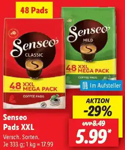Lidl Senseo Pads XXL Angebot