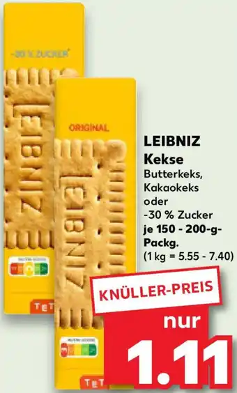 Kaufland LEIBNIZ Kekse Angebot