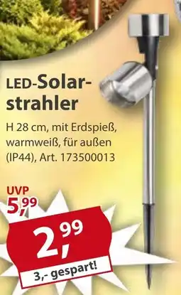 Sonderpreis Baumarkt LED-Solar- strahler Angebot