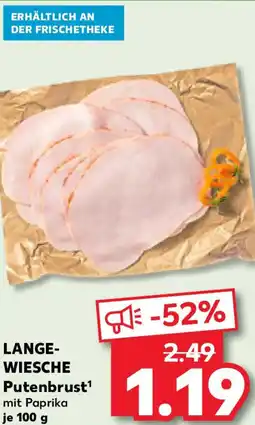 Kaufland LANGEWIESCHE Putenbrust Angebot