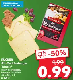 Kaufland RÜCKER Alt-Mecklenburger Tilsiter Angebot