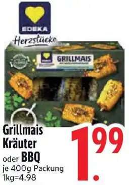 Edeka EDEKA Herzstücke Grillmais Kräuter oder BBQ Angebot