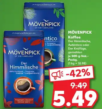 Kaufland MÖVENPICK Kaffee Angebot