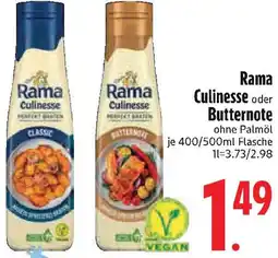 Edeka Rama Culinesse oder Butternote Angebot