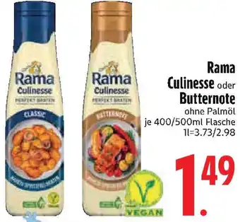 Edeka Rama Culinesse oder Butternote Angebot